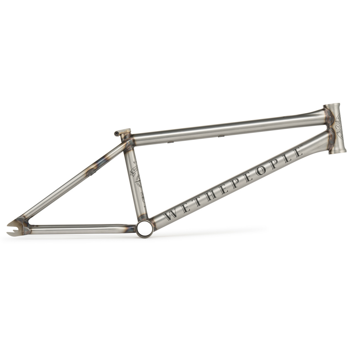 We The People Battleship Frame Matte Raw BMX The Secret BMX Shop