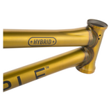 We The People Utopia Hybrid Frame Matte Trans Gold BMX Frames