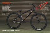 2024 Fairdale Hareraiser 26" Bike Matte Black DJ BMX Dirt Jumper Bikes