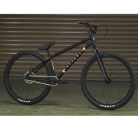 2024 Fairdale Hareraiser 26" Bike Matte Black DJ BMX Dirt Jumper Bikes