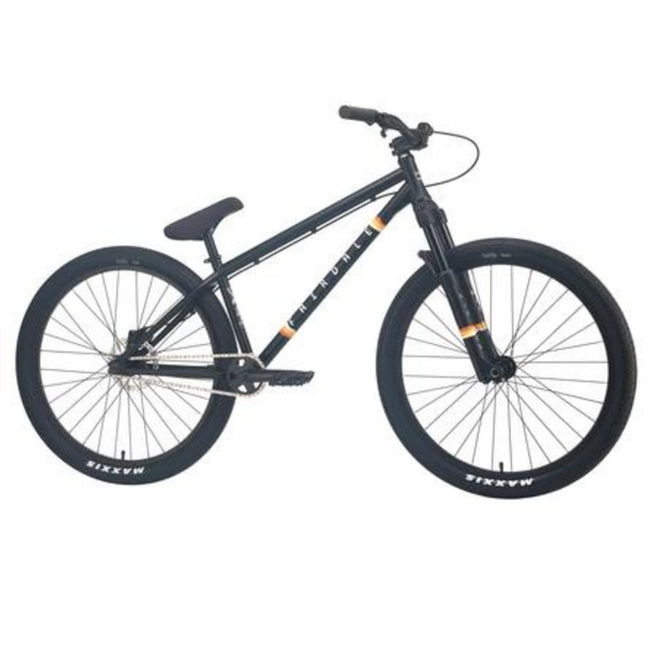 2024 Fairdale Hareraiser FX 26" Bike Matte Black DJ BMX Dirt Jumper Bikes