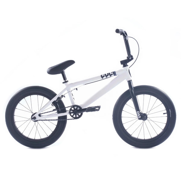 2025 Cult Juvenile 18" Bike white Complete BMX Bikes 2024