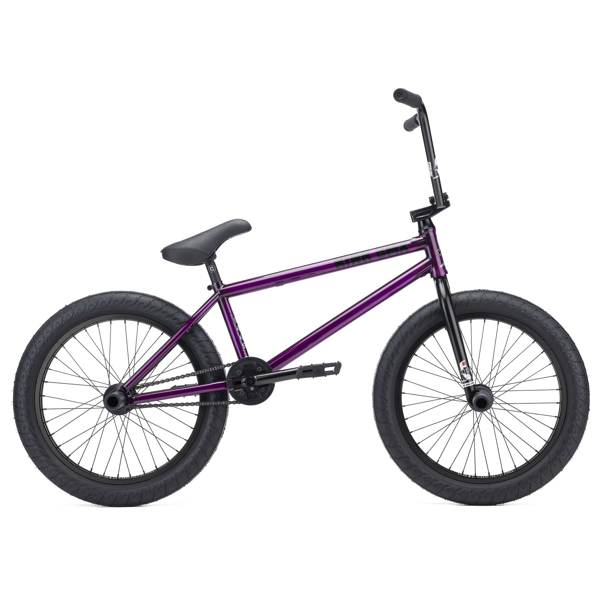 2026 Kink Williams Bike (Freecoaster) Translucent Purple BMX
