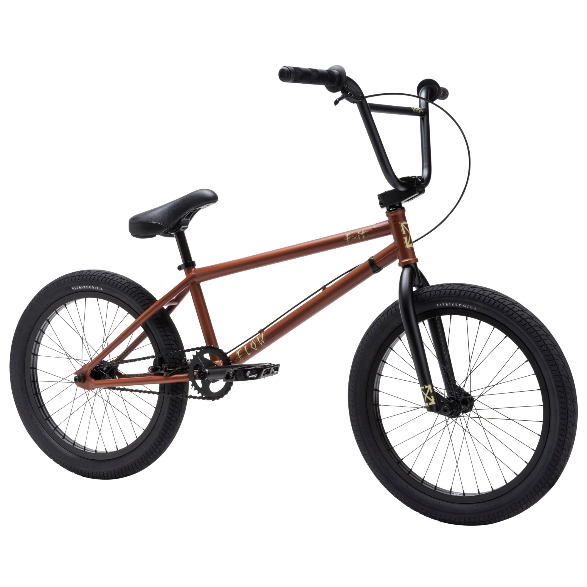 BMX 自転車 20インチ ブラウン 2026 Fit Flow Bike Terra Brown BMX Bikes – The Secret BMX Shop