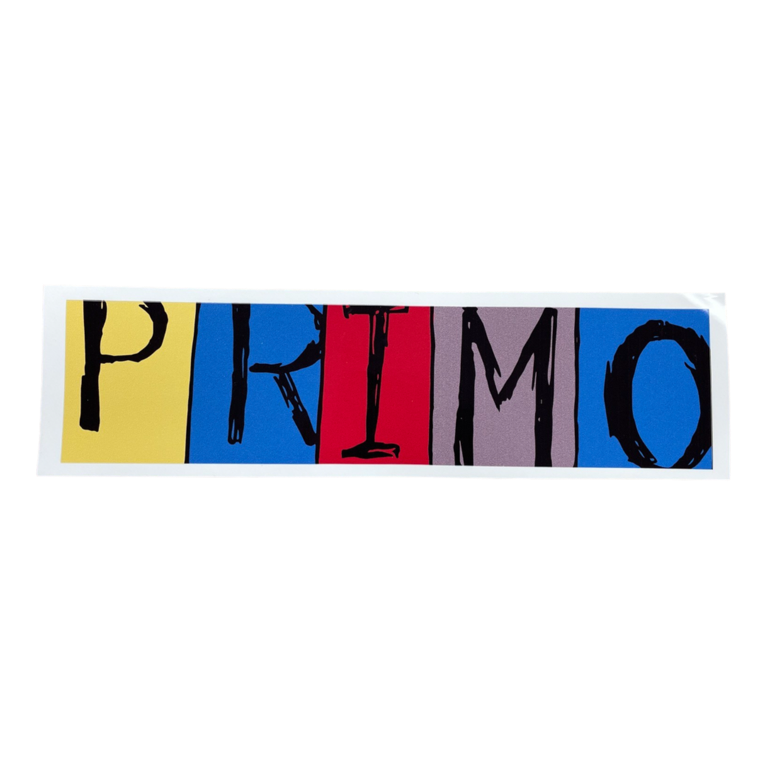 Primo Colorblock Sticker BMX Stickers – The Secret BMX Shop