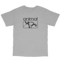 Animal 2K Tee heather gray black BMX Shirt