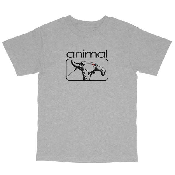 Animal 2K Tee heather gray black BMX Shirt