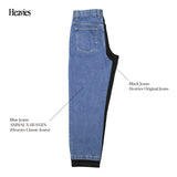 Animal x Heavies Jeans BMX Pants black blue brown