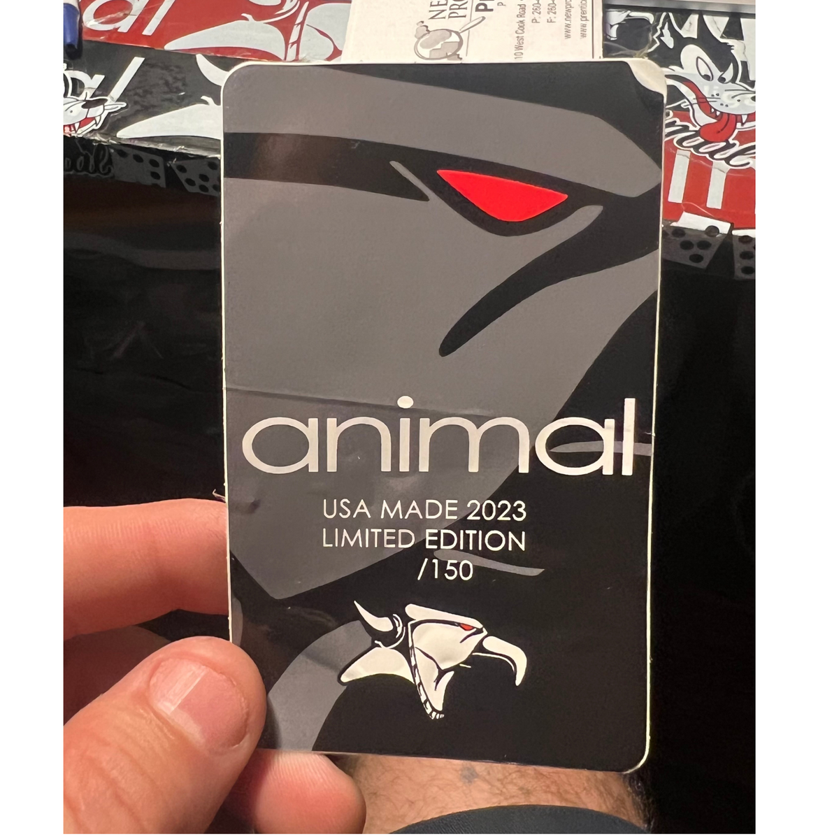 Animal Red Eye Frame **PREORDER** BMX Frames – The Secret BMX Shop