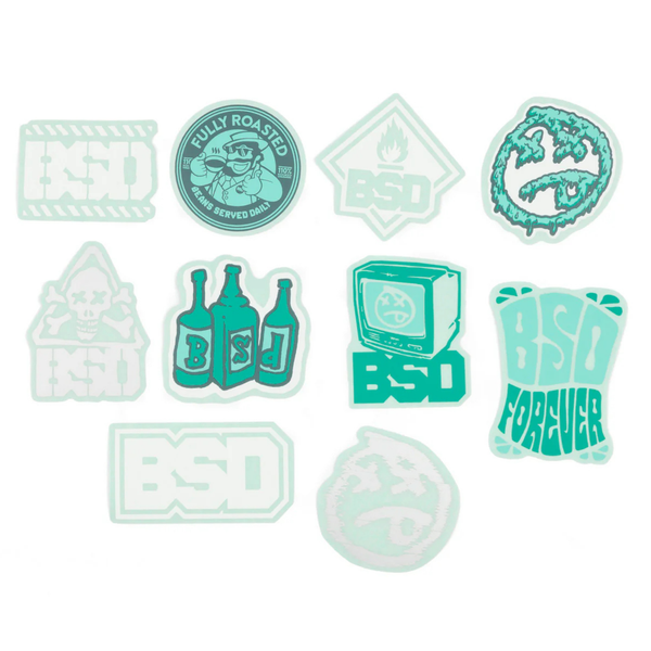 BSD 2025 Sticker Pack BMX Stickers