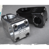 BSD Tweaker Stem Black Polished Silver Chrome Front Load BMX Stems