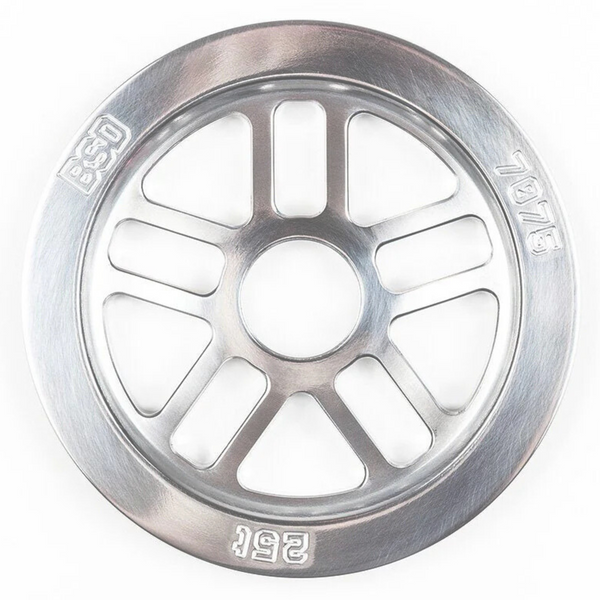 BSD Guard Sprocket polished silver