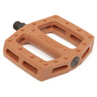 BSD Jonesin Pedals black dark gum brown BMX Pedal