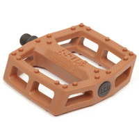 BSD Safari Pedals Reed Stark BMX Pedal dark gum brown