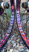 Odyssey Hazard Lite Rim Oil Slick 40th Anniversary Limited Edition BMX Jet Fuel Rim