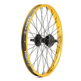 Cinema 444 Cassette Wheel BMX Rear Wheels Back Wheel gold