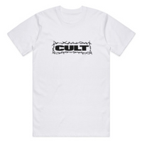Cult Bolts Tee White BMX Shirt