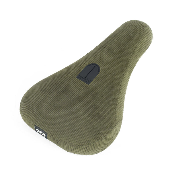 Cult Corduroy Padded Pivotal Seat green BMX Fat Seat