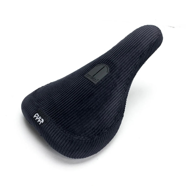 Cult Corduroy Slim Pivotal Seat Black BMX Seats