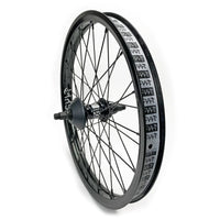Cult Crew Cassette Wheel black polished chrome BMX Rear Wheels