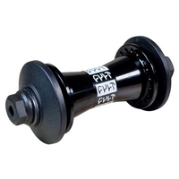 Cult Crew Front Hub black rasta polished BMX Hubs