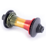 Cult Crew Front Hub black rasta polished BMX Hubs