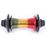Cult Crew Front Hub black rasta polished BMX Hubs