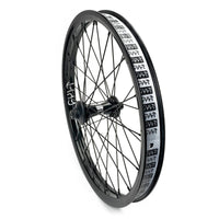 Cult Crew Front Wheel black polished chrome