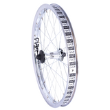 Cult Crew Front Wheel black polished chrome