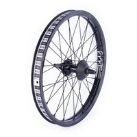 Cult Crew Hybrid Freecoaster Wheel BMX Back Rear Cassette Wheels black polished silver chrome