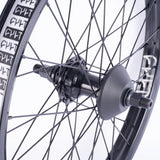 Cult Crew Hybrid Freecoaster Wheel BMX Back Rear Cassette Wheels black polished silver chrome