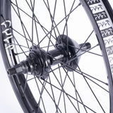 Cult Crew Hybrid Freecoaster Wheel BMX Back Rear Cassette Wheels black polished silver chrome