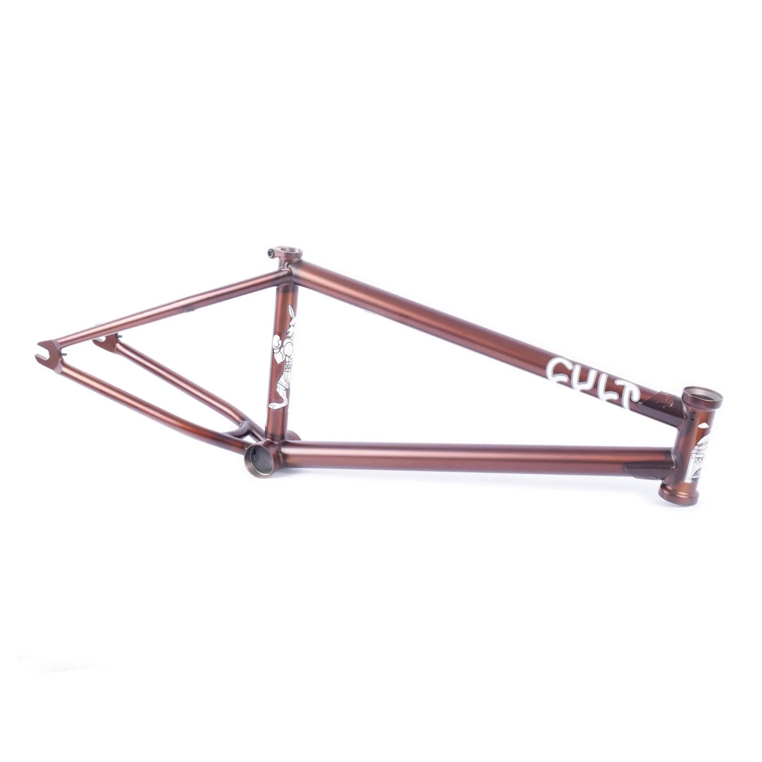 Cult Dak Frame Matte Translucent Brown BMX Frames – The Secret BMX