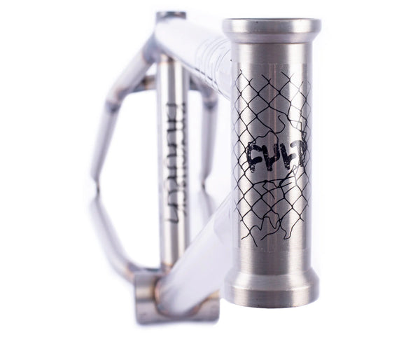 Cult Dehart Backcheck Frame Clear Coat Raw BMX – The Secret BMX Shop