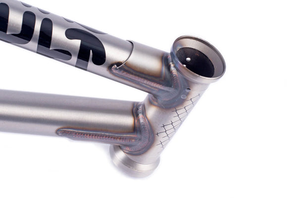 Cult Dehart Backcheck Frame Clear Coat Raw BMX – The Secret BMX Shop