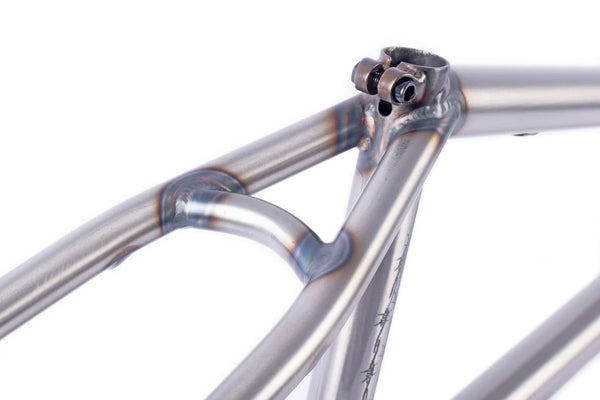 Cult Dehart Backcheck Frame Clear Coat Raw BMX – The Secret BMX Shop