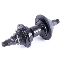 Cult Crew Hybrid Freecoaster Hub BMX Rear Cassette Back Hubs black polished silver rasta