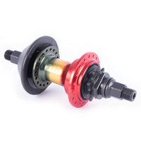 Cult Crew Hybrid Freecoaster Hub BMX Rear Cassette Back Hubs black polished silver rasta
