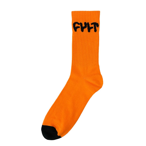 Cult Logo Socks orange BMX Sock