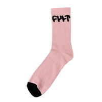 Cult Logo Socks pink BMX Sock