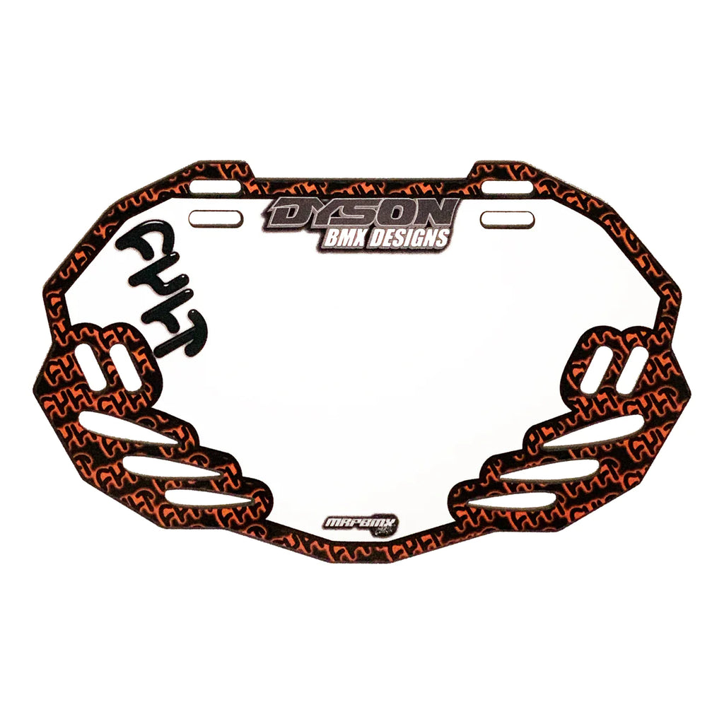 Cult BMX Race Number Plate