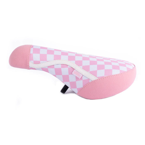 Cult Vans Old Skool Pro Pivotal Seat Pink Checkerboard BMX Seats