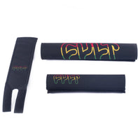 Cult Rasta Logo Pad Set BMX Pads Padset