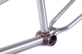 Cult Shorty Frame Clear Coat Raw BMX Frames