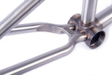 Cult Shorty Frame Clear Coat Raw BMX Frames