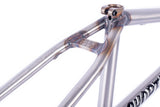 Cult Shorty Frame Clear Coat Raw BMX Frames
