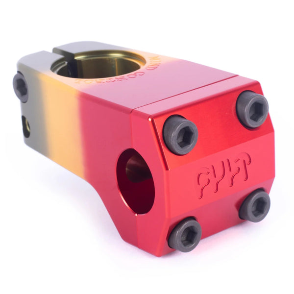 Cult Mind Control Stem black rasta polished silver Front Load BMX Stems