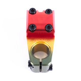 Cult Salvation Stem rasta BMX Stems black polished