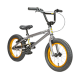 DK Step Up 14" Bike Charcoal Gray grey Kids BMX Bikes