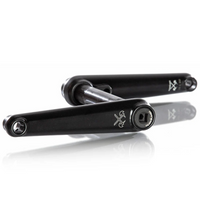 Demolition Revolt 24mm Cranks black splatter BMX Crank